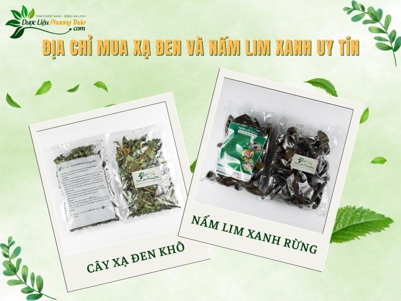 Địa chỉ cung cấp Cây Xạ Đen và Nấm Lim Xanh đảm bảo chất lượng tại TPHCM 
