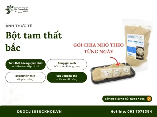 Ảnh thực tế bột tâm thất bắc