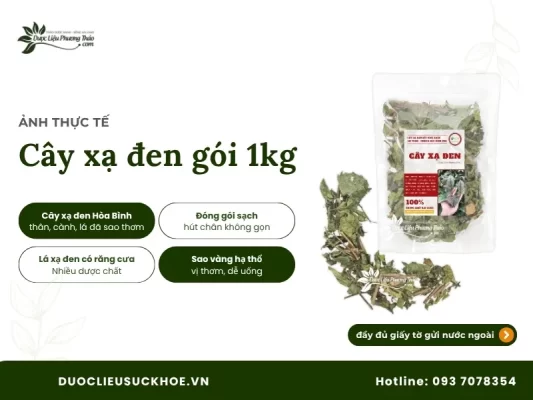 Ảnh thực tế cây xạ đen gói 1kg