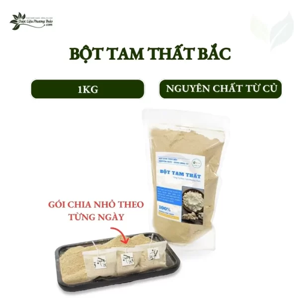 Bột tam thất bắc 1kg