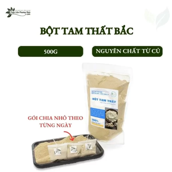 Bột tam thất bắc 500g