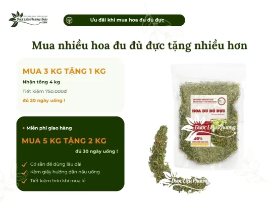 Chương trình khuyến mãi hoa đu đủ đực