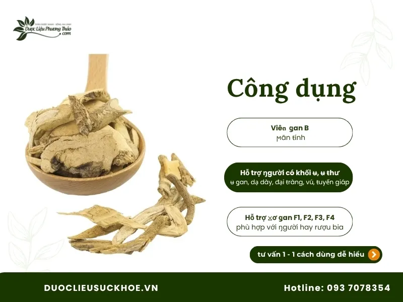 Công dụng xáo tam phân
