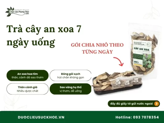 Trà an xoa 7 ngày uống