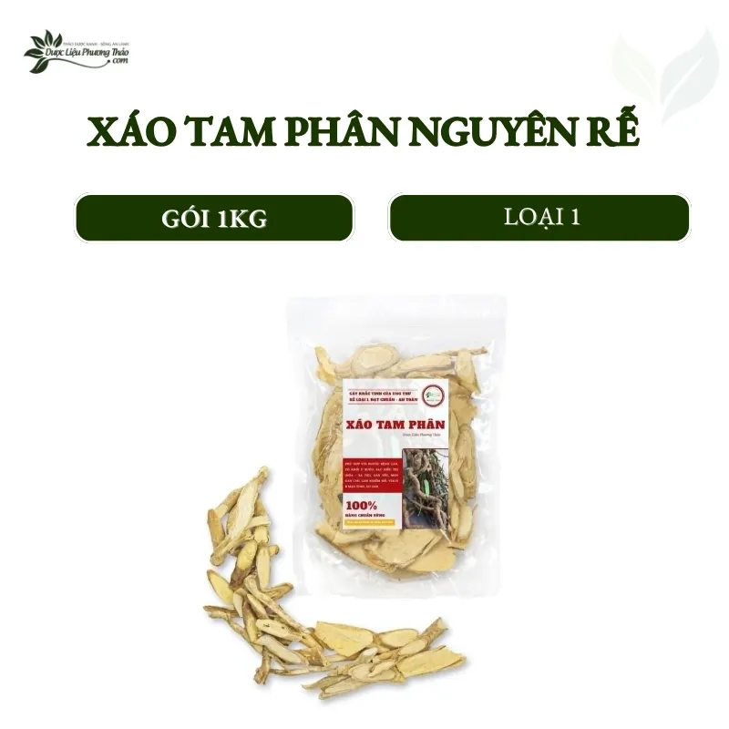Xáo tam phân nguyên rễ loại 1